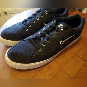 Nike GTS 97 Canvas Black Men's 12 Shoes Sneakers